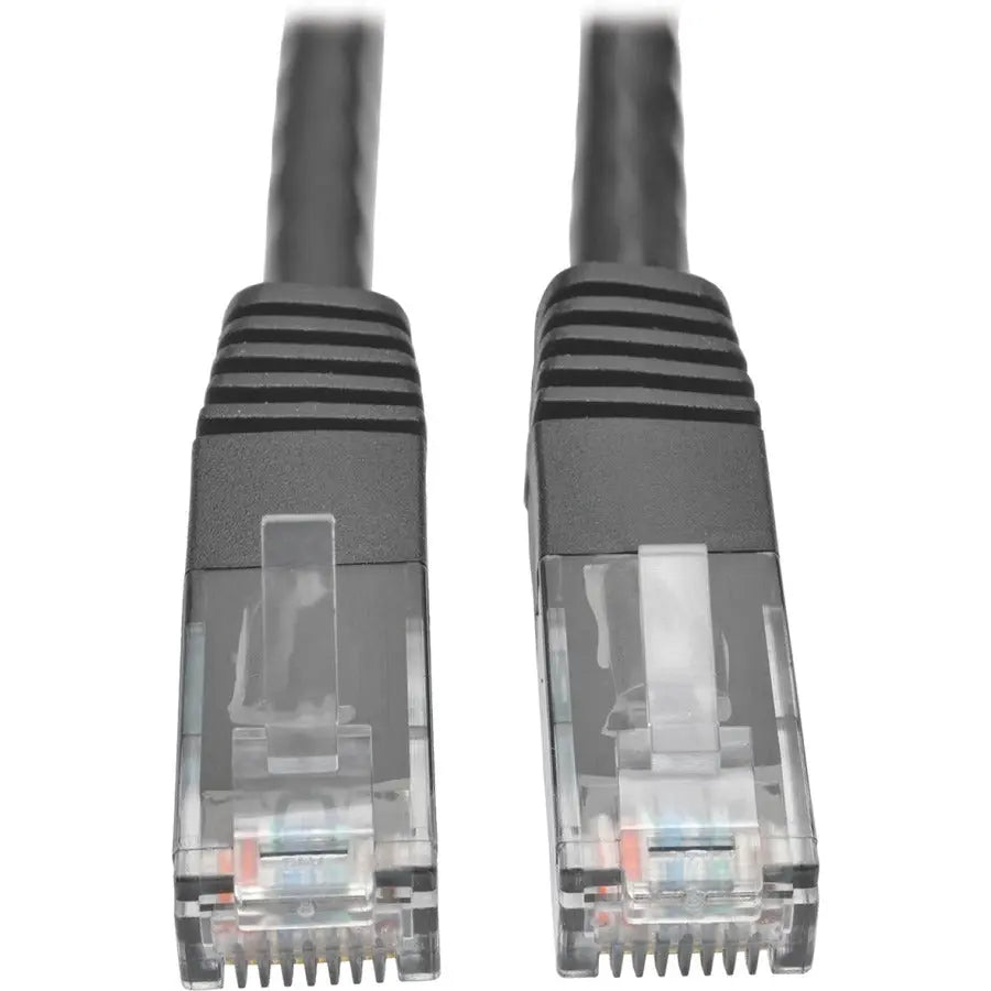 Eaton Tripp Lite Series Cat6 Gigabit Molded Ethernet Patch Cable - 50 ft Black (N200-050-BK)