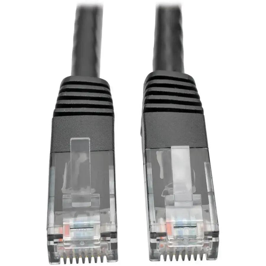 Eaton Tripp Lite Series Cat6 Gigabit Molded Ethernet Cable (RJ45 M/M), 3 ft, Black by Eaton Corporation