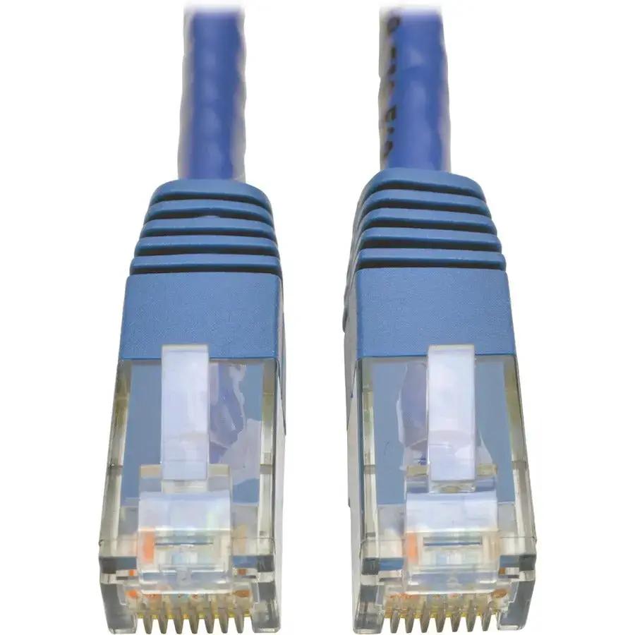 Eaton Tripp Lite Series Cat6 Gigabit Molded Ethernet Patch Cable, 6 ft, Blue (N200-006-BL) by Eaton Corporation