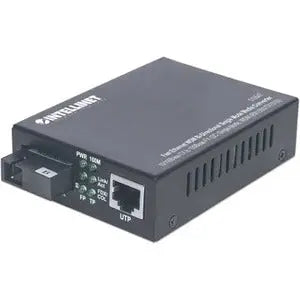 Intellinet Network Solutions Fast Ethernet WDM Bi-Directional Single Mode Media Converter (Part 510547)