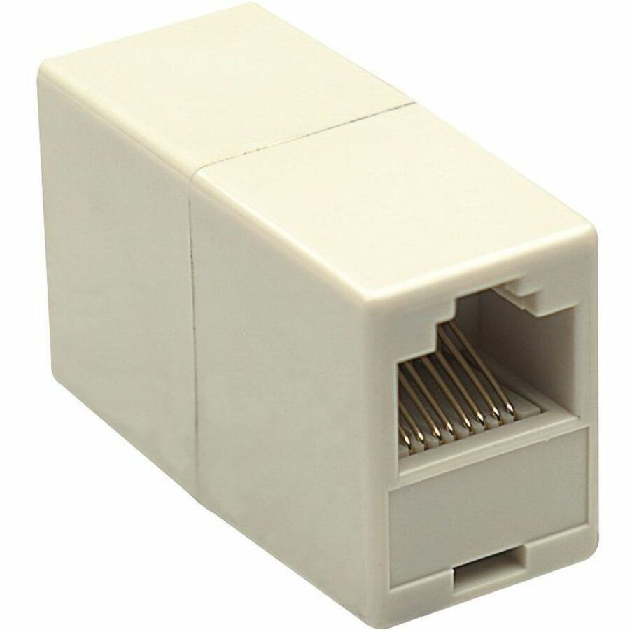 Manhattan IC INTRACOM Modular In-line Coupler (Part Number 504225) - Ivory, Pack of 10