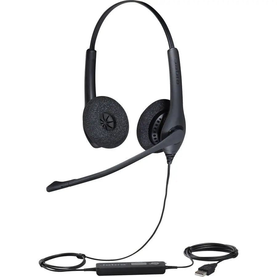 Jabra BIZ 1500 Headset with Noise-Cancelling Microphone and USB Connection