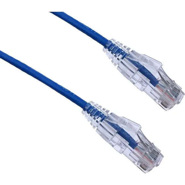 Axiom Memory Solutions 25FT CAT6 BENDnFLEX Ultra-Thin Snagless Patch Cable 550MHz (Blue)
