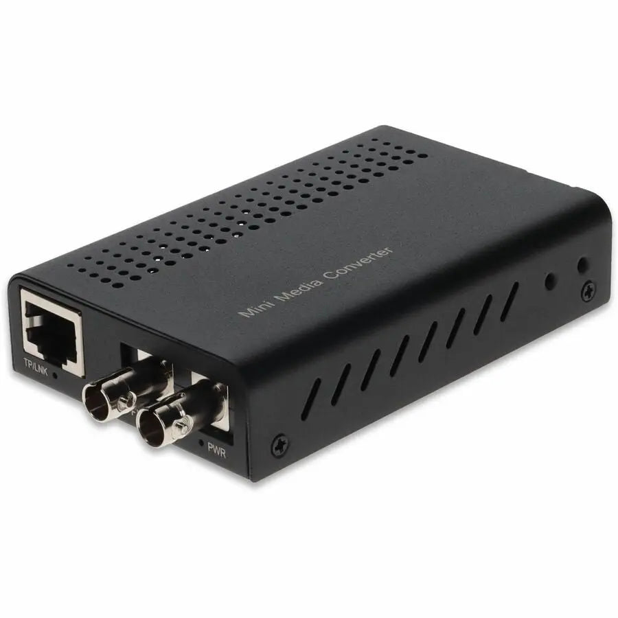 AddOn 10/100/1000Base-TX to 1000Base-SX Mini Media Converter with 850nm Multi-Mode Fiber, 550m Range