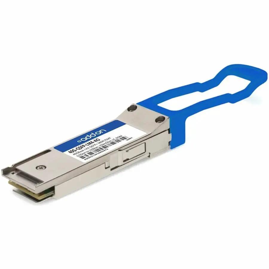 AddOn 40G-QSFP-LM4-AO QSFP+ Transceiver Module for Long-Range Single-Mode Fiber Optic Networking by ADDON