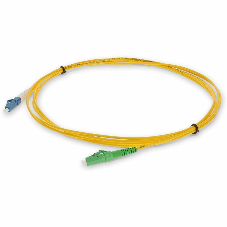 AddOn ADD-ALC-LC-10MS9SMF Fiber Optic Simplex Network Patch Cable, 10 Feet, Yellow