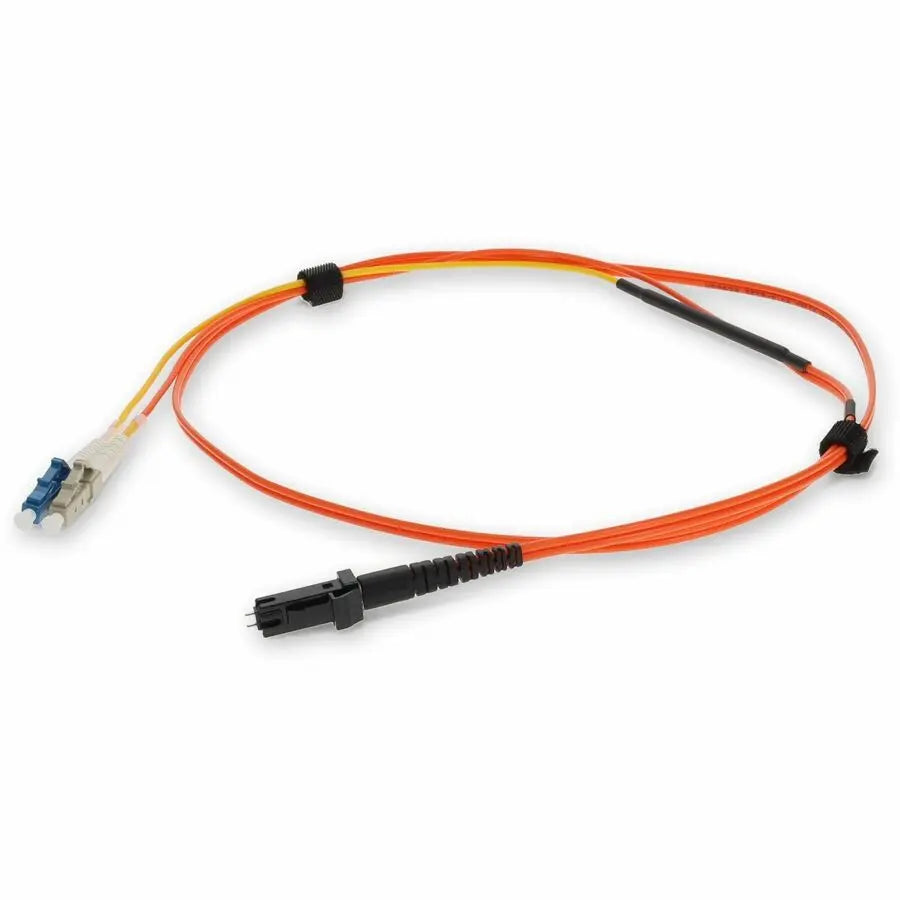 AddOn 3m MT-RJ Male to LC Male Duplex Fiber Optic Riser Cable - Orange, Mode Conditioning OM1 & OS1