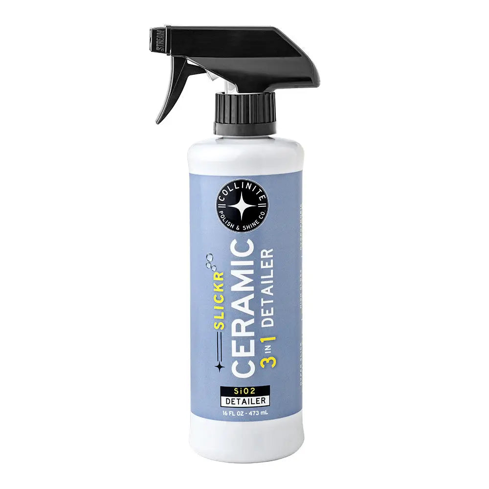 Collinite SLICKR 3-In-1 Ceramic Detailer - Versatile Hydrophobic Coating and Shine Enhancer
