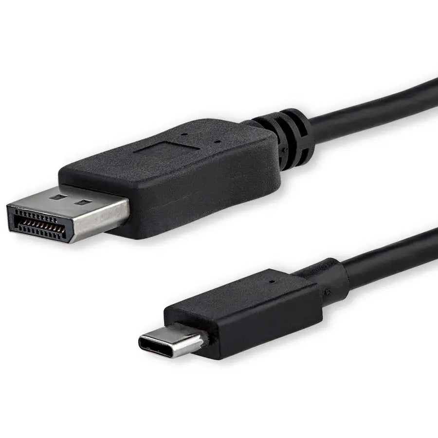 StarTech.com 6 ft. USB-C to DisplayPort Cable - 4K 60Hz, Black (Part CDP2DPMM6B)