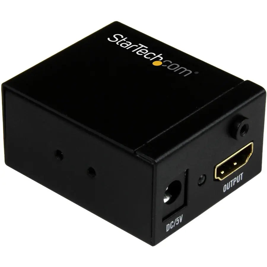 StarTech.com HDMI Signal Booster HDBOOST – Extend HD Video Up to 115 ft with 1080p Resolution