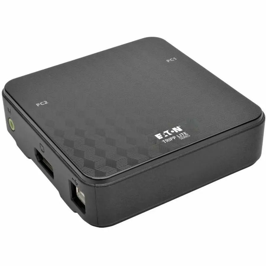 Eaton Tripp Lite Series 2-Port DisplayPort 1.2 KVM Switch with Audio and USB Sharing, Model B004-DP2UA2-K