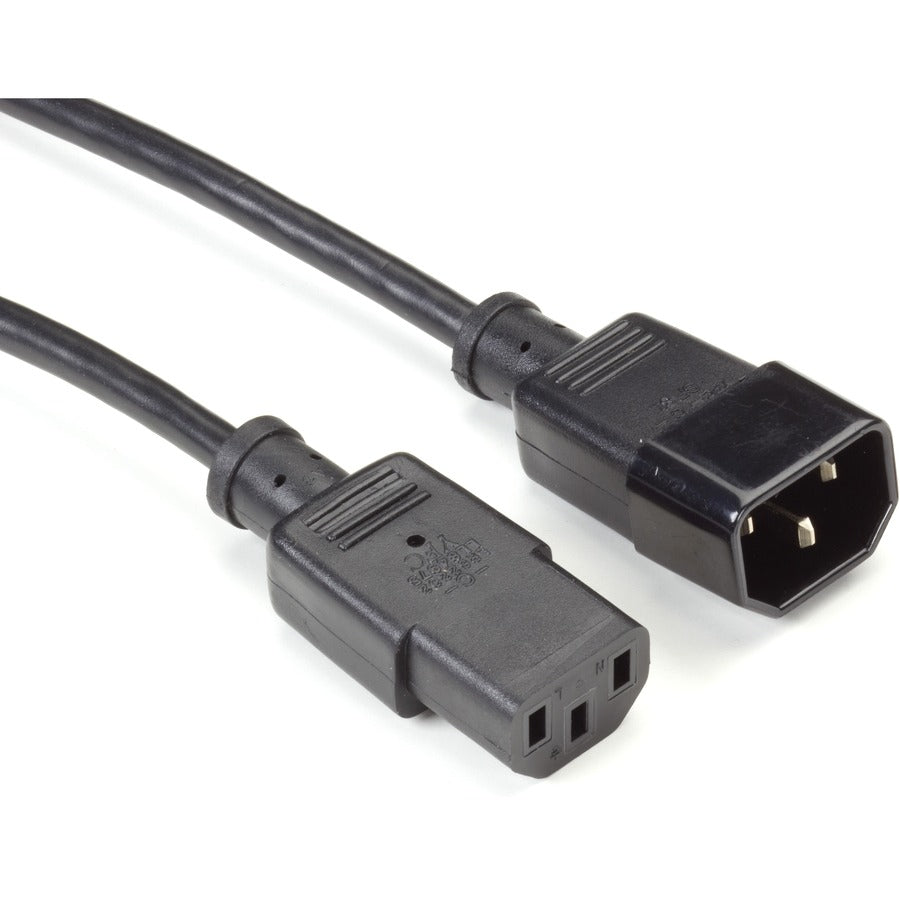 Black Box EPXR25 2 ft. IEC C13 to C14 Power Cord Extension