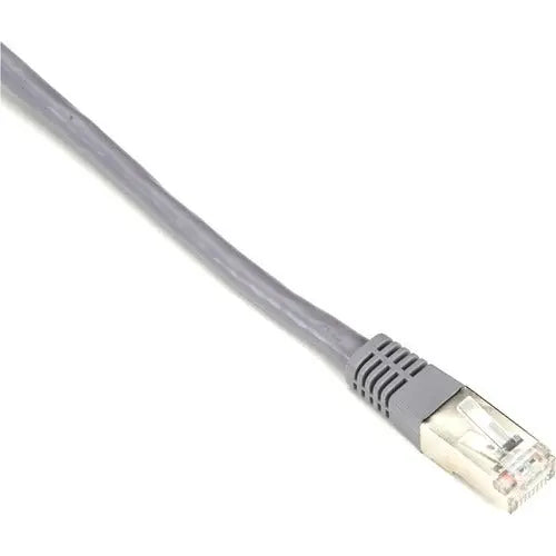 Black Box Corporation CAT5e 100-MHz Shielded Patch Cable with Slim Molded Boot - 2 ft, Gray
