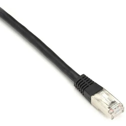 Black Box Corporation CAT6 250-MHz Stranded Patch Cable with Slim Molded Boot - Black, 5FT