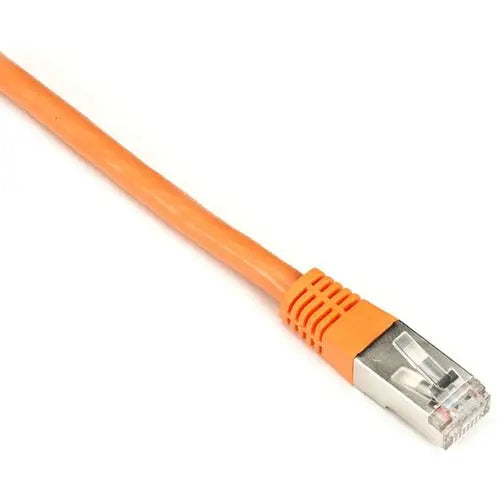 Black Box Corporation EVNSL0272OR-0010 10ft Orange CAT6 250 MHz S/FTP Patch Cable with Slim Molded Boot