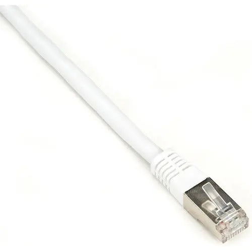 Black Box Corporation CAT6 250-MHz Stranded Patch Cable with Slim Molded Boot - 20 ft, S/FTP, White