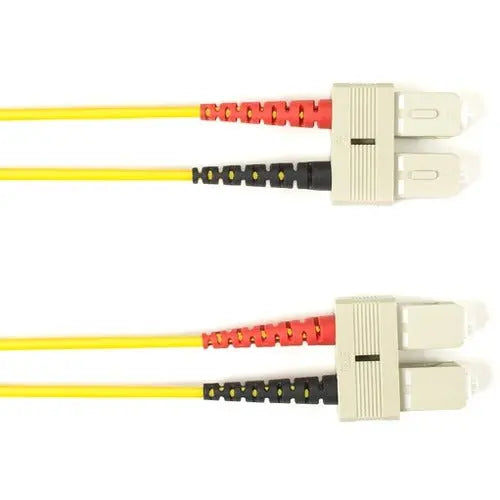 Black Box Corporation FOCMR62-006M-SCSC-YL Fiber Optic Duplex Patch Network Cable