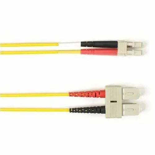 Black Box Corporation FOCMR62-010M-SCLC-YL Fiber Optic Duplex Patch Network Cable