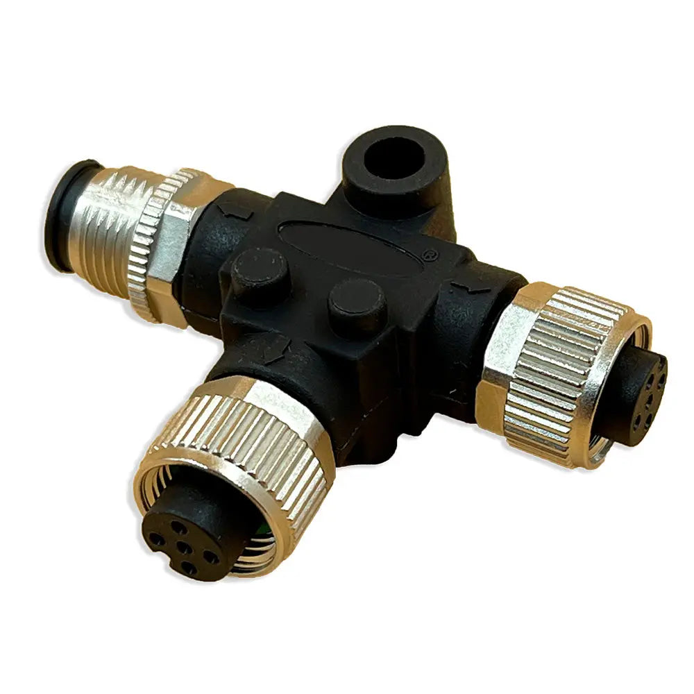 Digital Yacht NMEA 2000 ZDIGN21W T-Connector - 1-Way Extension Block for Marine Data Networks