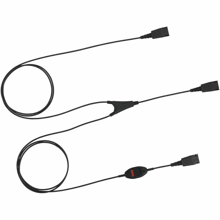 Jabra Supervisor Cord Part 8800-02-01 – Dual Headset Connection with Quick Disconnect for Clear Communication