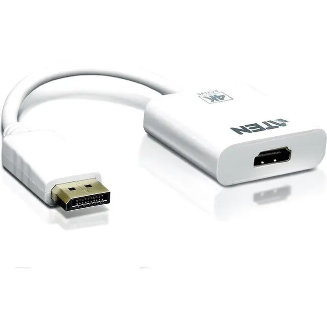 Aten VC986 DisplayPort to 4K HDMI Active Adapter for High-Resolution Video and Audio