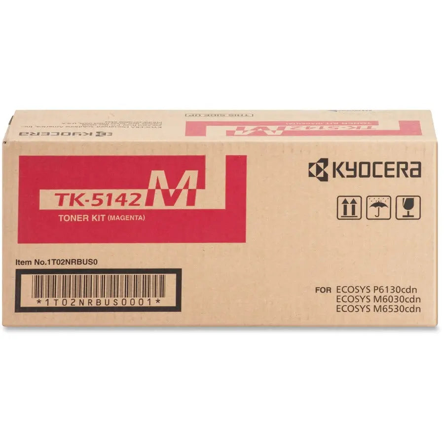 Kyocera TK-5142M Original Toner Cartridge for Ecosys P6130cdn, M6030cdn & M6530cdn