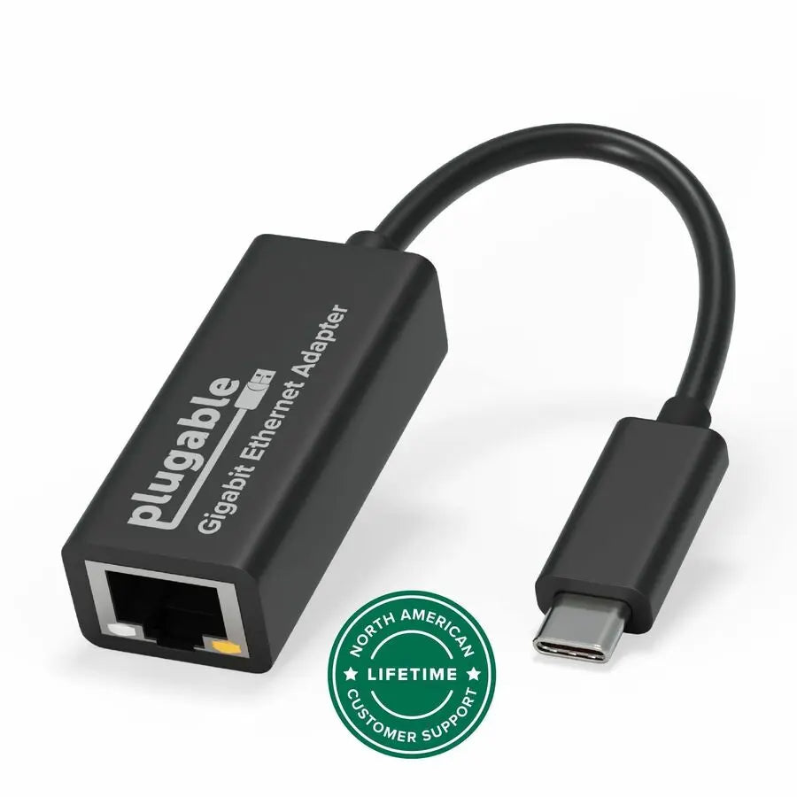 Plugable USB C Ethernet Adapter USBC-E1000 – Fast Gigabit Network for Windows & Linux