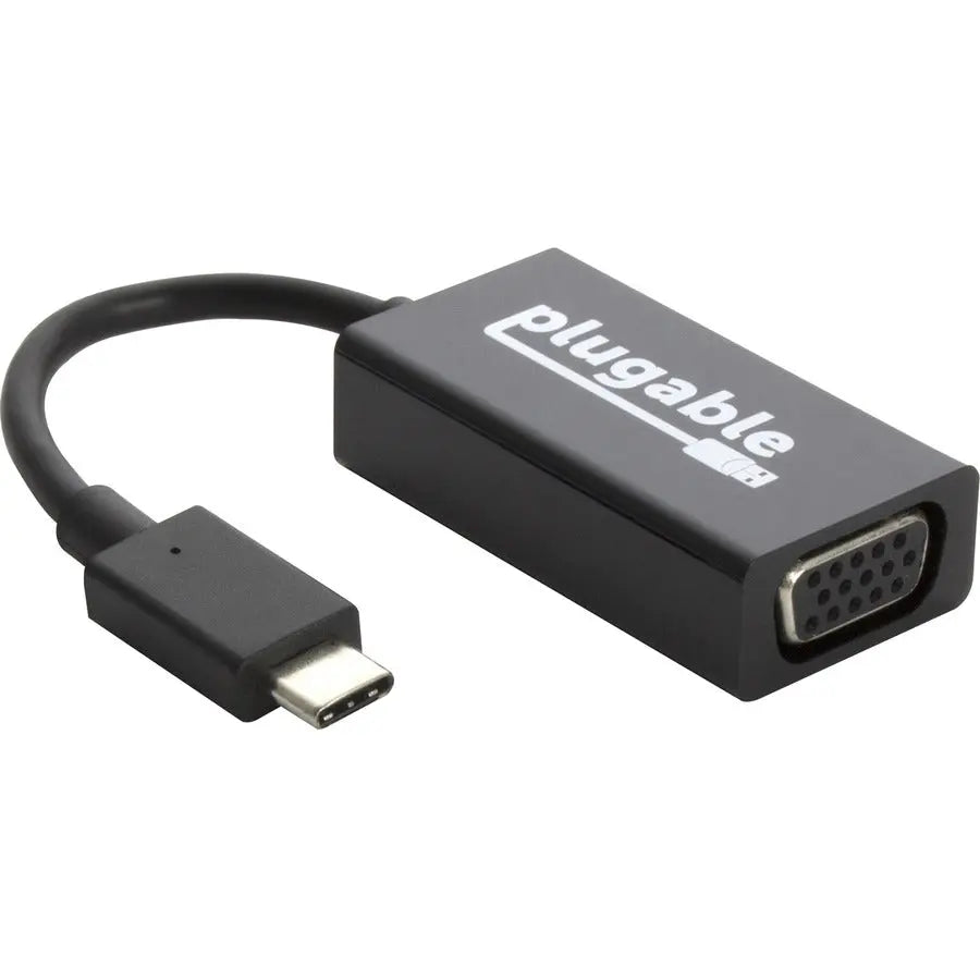 Plugable USB-C to VGA Adapter USBC-VGA for MacBook, Dell XPS, Surface, and More