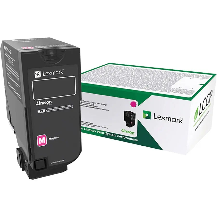 Lexmark Unison Original Standard Yield Magenta Toner Cartridge (Part #74C0SMG) for CX725de and More