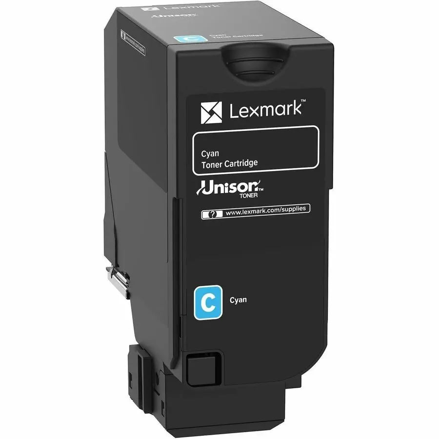 Lexmark Original High Yield Cyan Toner Cartridge 84C0HCG for Lexmark CX725 Series