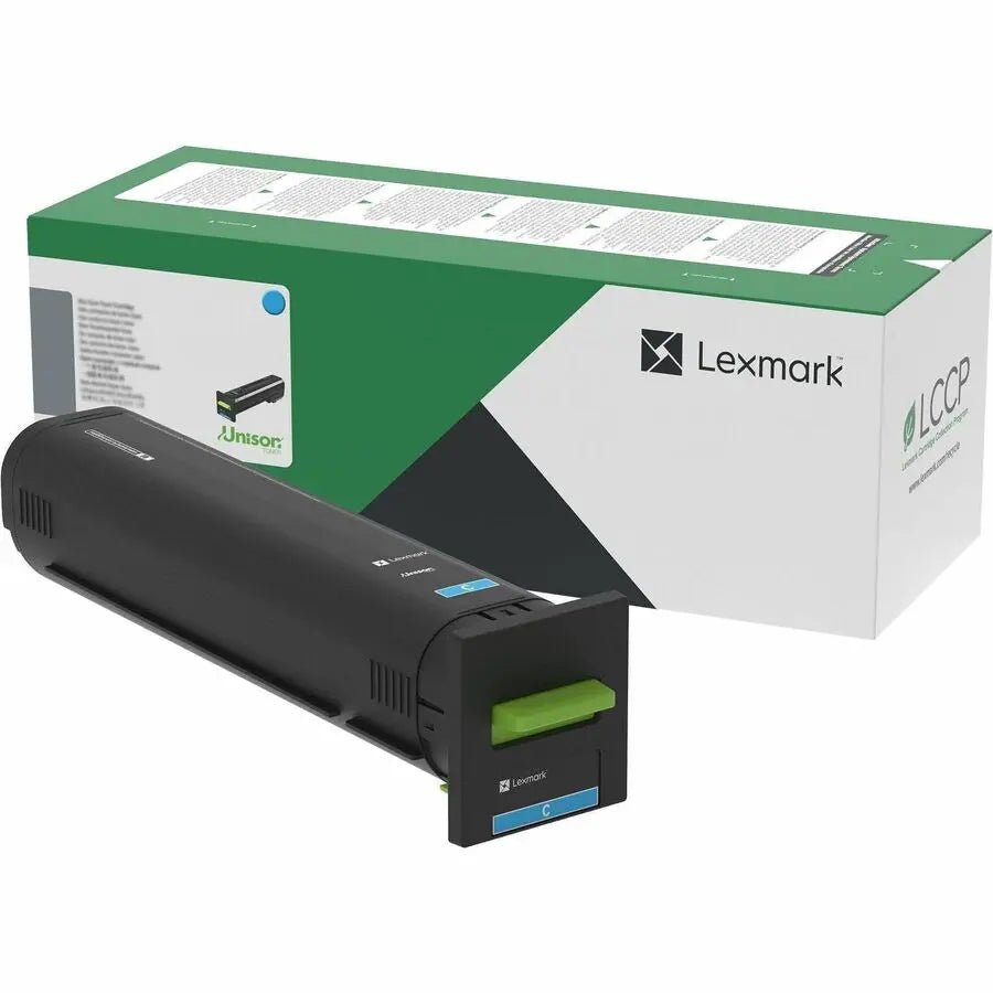 Xerox 72K00CG Original Cyan Laser Toner Cartridge for Lexmark CX820 and CX860