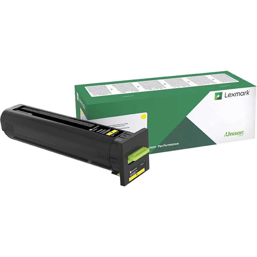 Lexmark Unison Original Laser Toner Cartridge - Yellow - Part Number 72K00YG