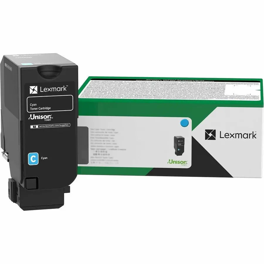 Xerox Original Cyan Laser Toner Cartridge for Lexmark CS720 and CS725 Printers - Part #74C00CG