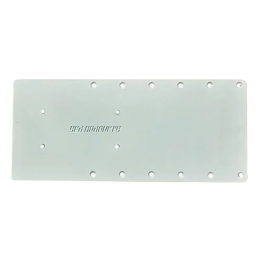 Sea Brackets 16-inch Straight Trolling Motor Plate for Garmin Kraken