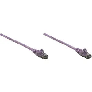 Intellinet Cat6 UTP Network Patch Cable - 5 ft, Purple