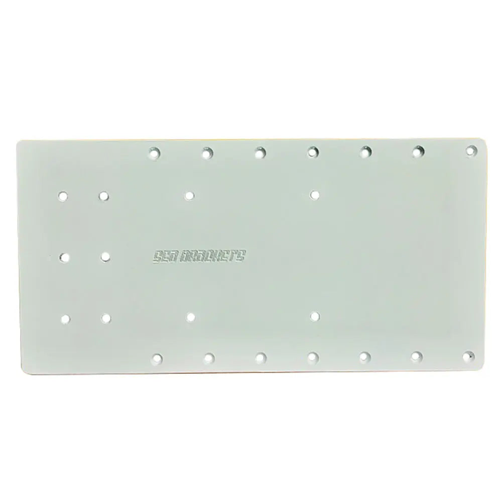 Sea Brackets 20-Inch Straight Trolling Motor Plate for Minn Kota Quest RTA-55 Quick Release