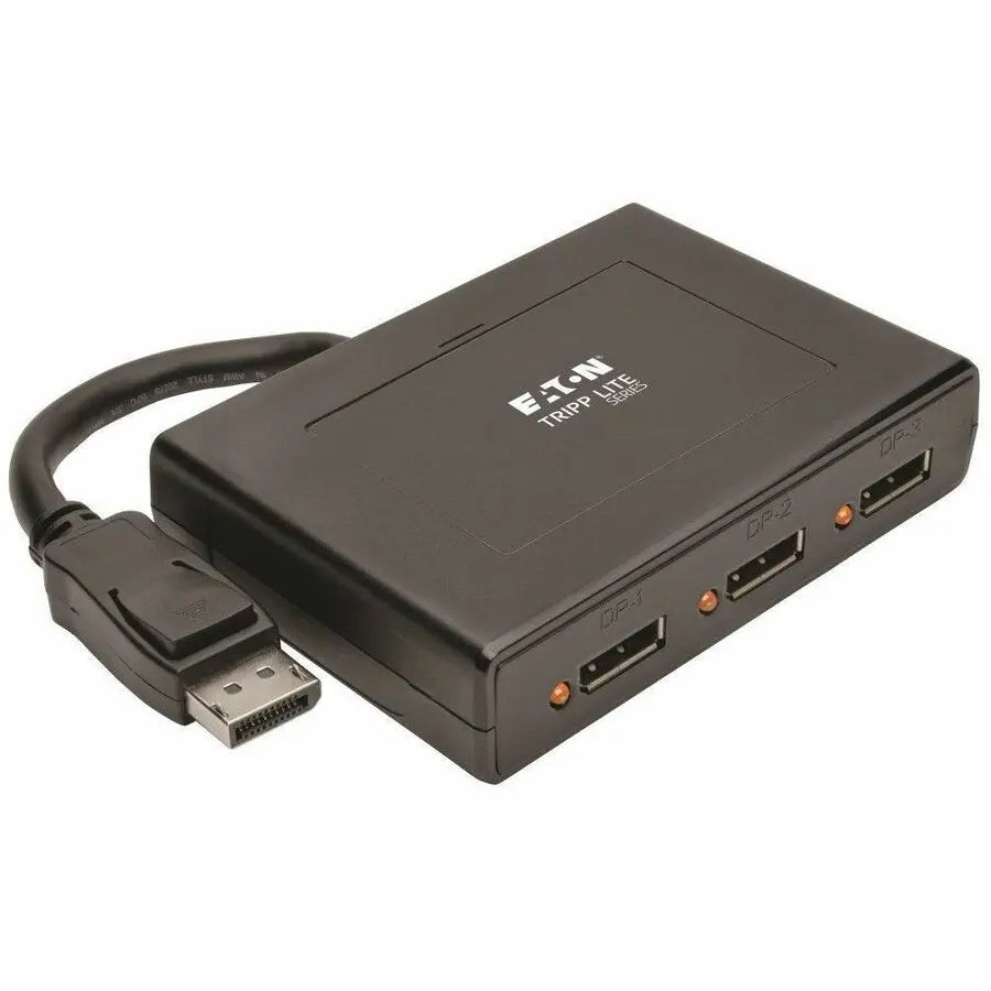 Eaton Tripp Lite Series B156-003-V2 3-Port DisplayPort 1.2 MST Hub for Multi-Monitor Display and Video Wall Setup