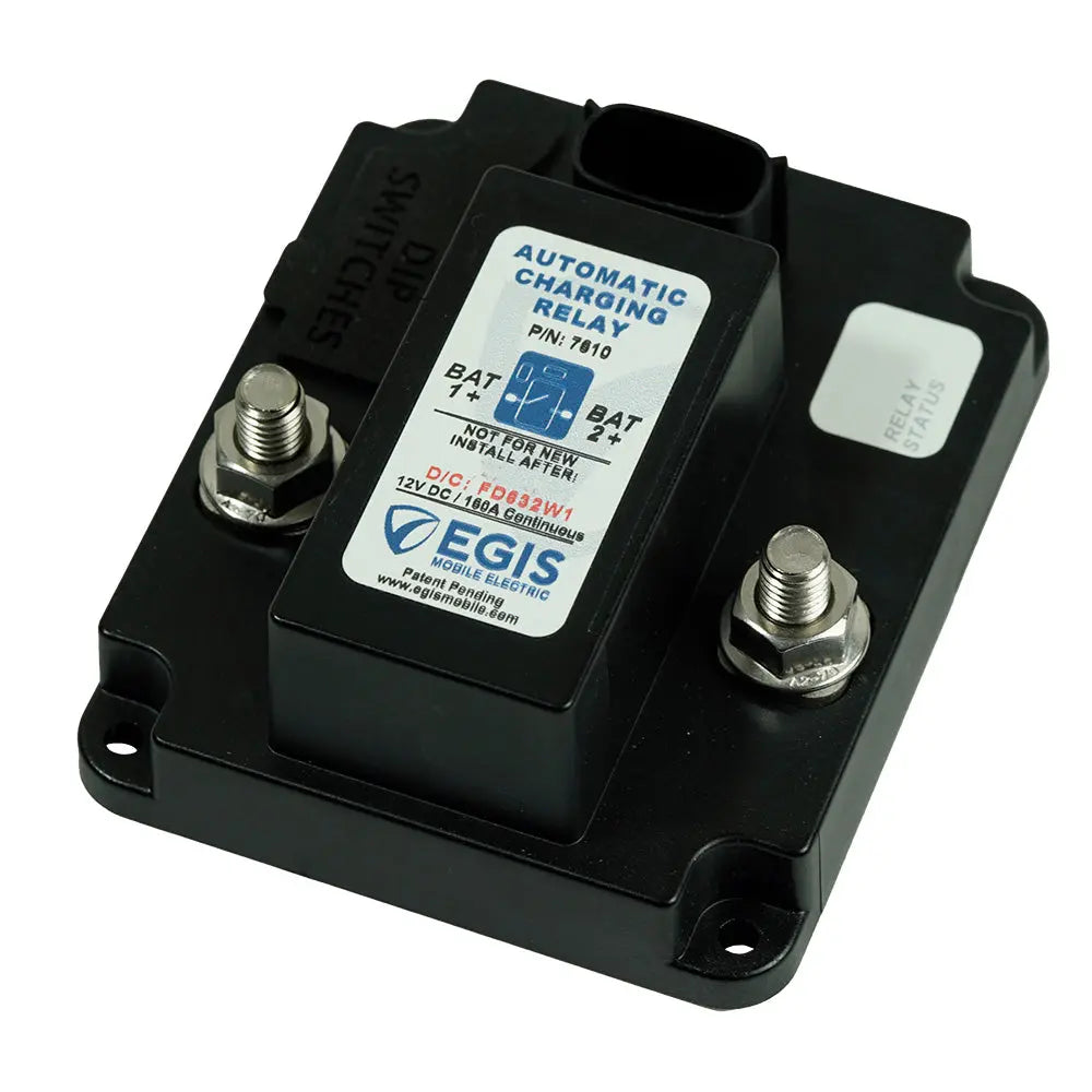 Egis Mobile Electric Programmable Automatic Charging Relay (ACR) 160A, 12V