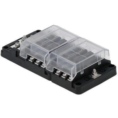 Egis Mobile Electric RT Fuse Block 12 Position with Ground and LED Indication