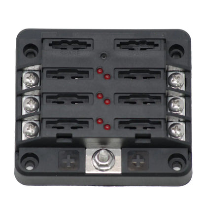 Egis Mobile Electric RT Fuse Block 6 Position with LED Indication – Durable Circuit Protection Solution