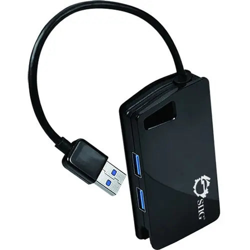 SIIG SuperSpeed USB 3.0 4-Port Hub - External USB Hub for Mac and PC