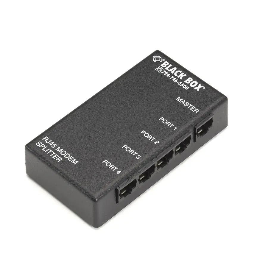 Black Box TL421A 4-Port Modem Splitter for RS-232 Terminals
