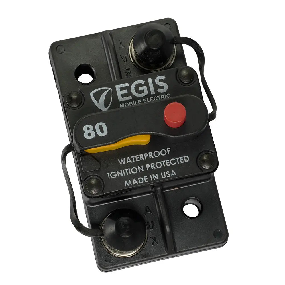 Egis Mobile Electric 80A Surface Mount Circuit Breaker - 285 Series