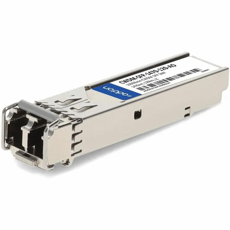 AddOn Cisco Compatible SFP Module (Part No. CWDM-SFP-1470-120-AO) for Long-Distance Data Transmission by ADDON
