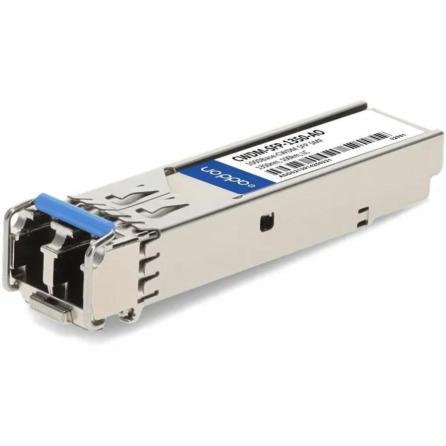 AddOn Cisco CWDM-SFP-1350 Compatible 1000Base-CWDM SFP Transceiver - 1350nm, 100km, LC Connector by ADDON