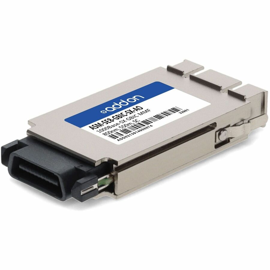 AddOn Redback® ASM-SE8-GBIC-SX Compatible 1000Base-SX GBIC Transceiver for Multi-Mode Fiber