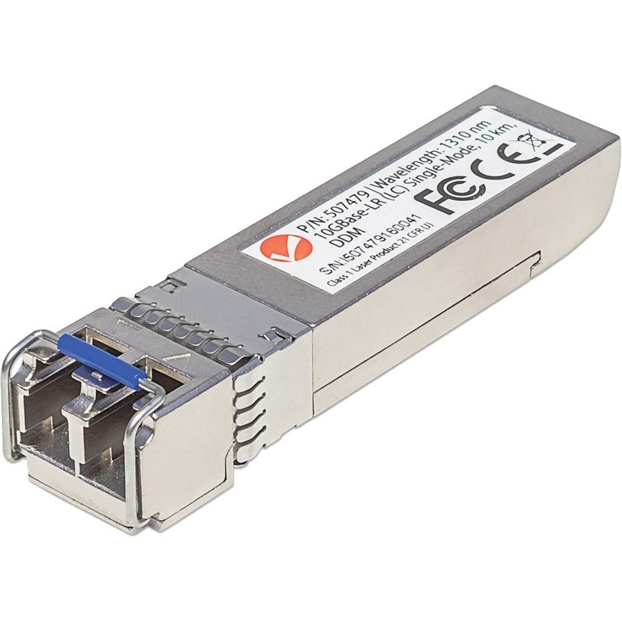 Intellinet Network Solutions 10 Gigabit Fiber SFP+ Module, LC, Single-Mode, 10 km (6.2 miles)