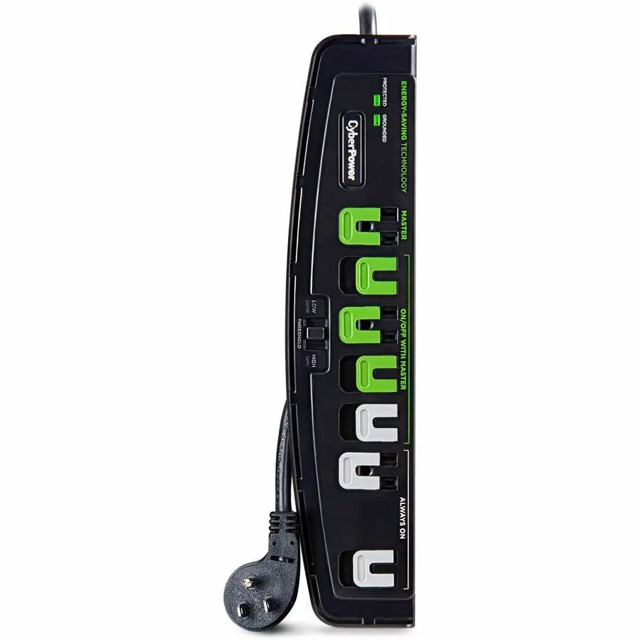 CyberPower P705G Essential Surge Protector with 7 Outlets and 2100 Joules Protection