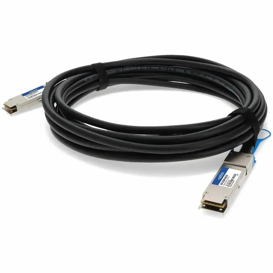 AddOn 5M Cisco & Brocade QSFP+ Active Direct Attach Cable – 40GBase-CU, 16.4 ft, Copper, TAA Compliant by ADDON