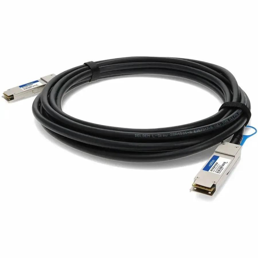 AddOn 3M 40Gbps QSFP+ Direct Attach Cable (Part Number: ADD-QCIQAR-PDAC3M) for High-Speed Data Transmission by ADDON
